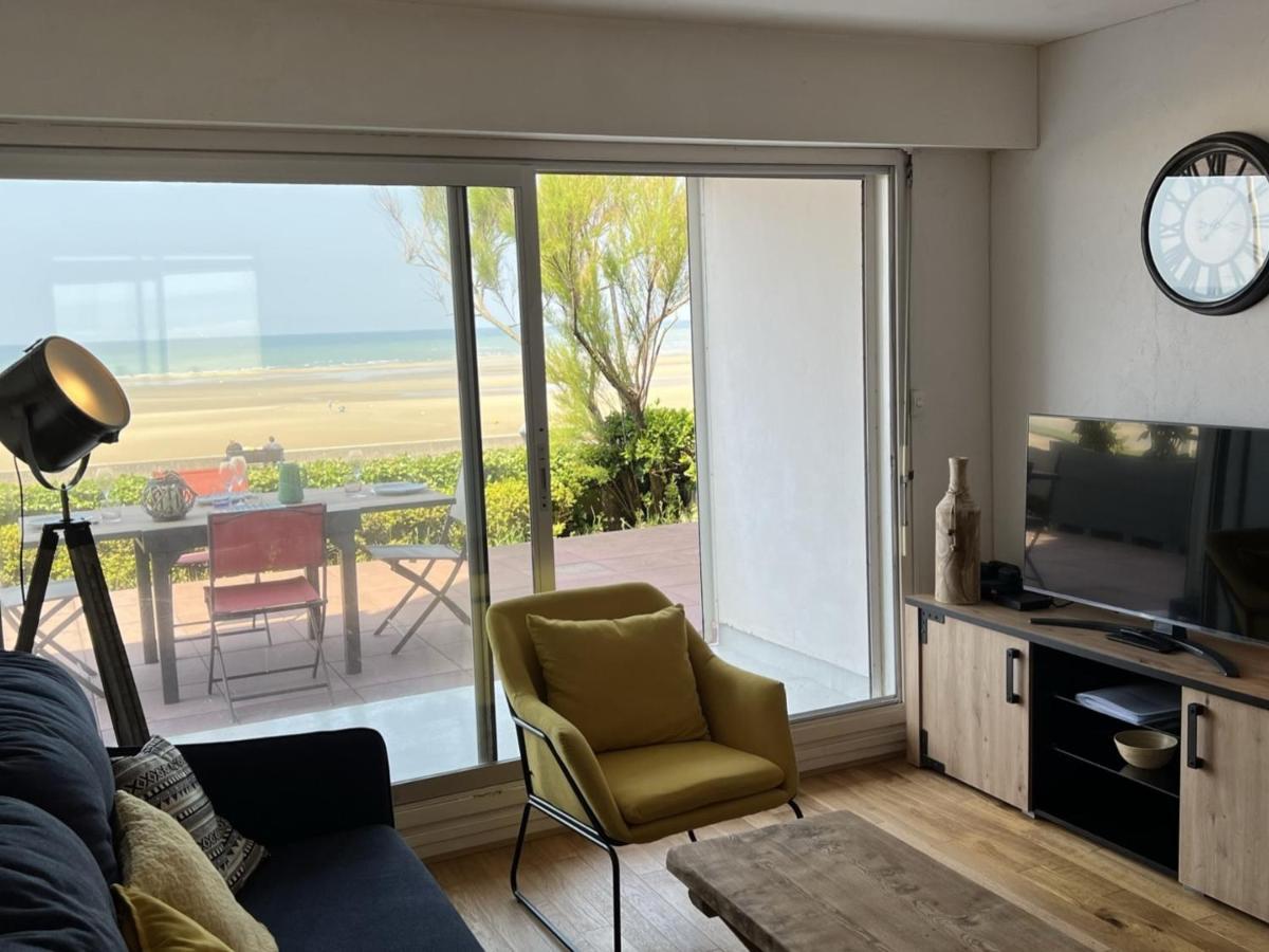 Appartement 2P, Rez-De-Jardin, Acces Plage, Animaux Ok, Parking, Internet Inclus - Fr-1-487-355 꺄부흐 외부 사진