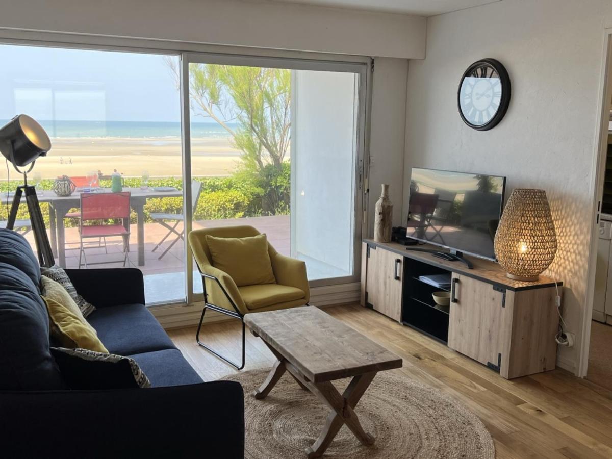 Appartement 2P, Rez-De-Jardin, Acces Plage, Animaux Ok, Parking, Internet Inclus - Fr-1-487-355 꺄부흐 외부 사진